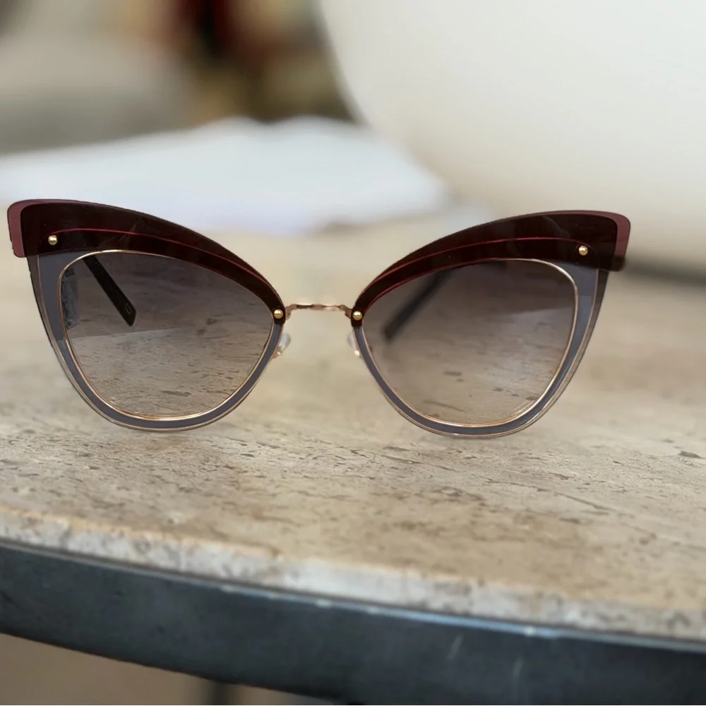 Marc Jacobs MARC 100/S DDB9C Cat Eye Sunglasses no tag